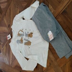 2 items ..Epic Threads Top & Jumping Bean leggings